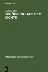 Sch&ouml;pfung aus dem Nichts - Gerhard May