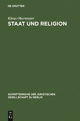Staat und Religion - Klaus Obermayer