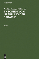 Theorien vom Ursprung der Sprache - 