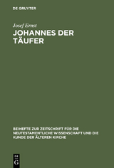 Johannes der T&auml;ufer - Josef Ernst