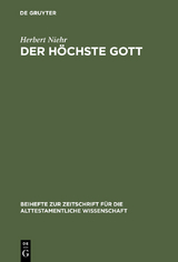 Der h&ouml;chste Gott - Herbert Niehr