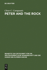 Peter and the Rock - Chrys C. Caragounis