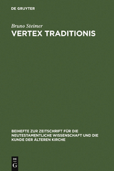 Vertex Traditionis - Bruno Steimer