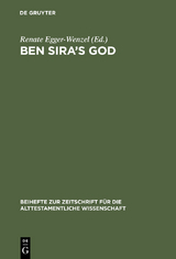 Ben Sira's God - 