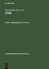 Einf&uuml;hrung; &sect;&sect; 1-32 VVG - 