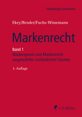 Markenrecht - Achim Bender, LL.M. Eisfeld  Jens, Friedrich L. Ekey, Volker Ekey, Georg Fuchs-Wissemann, Matthias Geitz, Joachim von von Hellfeld, Jeannine Hoppe, Manuel Jansen, Diethelm Klippel, Franziska Kramer, Louis Pahlow, Frank Seiler, Oliver Spuhler, Daphne Axtmann, Tanja Bröhl, Hermann Dück, Jennifer Fraser, Guillermo Frühbeck Olmedo, Peter Ganea, Fabrice Hipp, A. Kainth, Atsushi Kawada, Piotr Konstanski, Marc Liebscher, Michael L. Lovitz, Zoltán Ludik, Peter Lukácsi, III Macel  Stanley C., Mati Maksing, LL.M. Markakis  Manos K., Joram Moyal, Damjan Mozina, Mirko Mrakovic, Borna Okroša, Mihnea Onofrei, Helga Pernez, Pierre-Roger Preussler, Eva Schramm, Ralf Sedlmayr, Anders Sjöstedt, LL.M. Stauber  Demian, LL.M. Suderow  Julia, Ana Vlahek, Dieter Wächter, Ali Yarayan, Roland Zimmerhansl