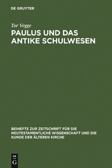 Paulus und das antike Schulwesen - Tor Vegge