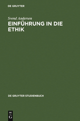 Einf&uuml;hrung in die Ethik - Svend Andersen
