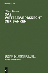 Das Wettbewerbsrecht der Banken - Philipp Massari