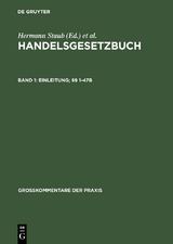 Einleitung; &sect;&sect; 1-47b - 