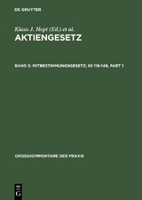 Mitbestimmungsgesetz; &sect;&sect; 118-149 - 