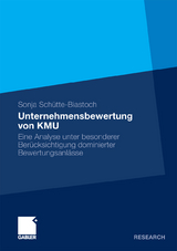 Unternehmensbewertung von KMU - Sonja Sch&uuml;tte-Biastoch