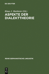 Aspekte der Dialekttheorie - 