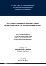 Post harvest-Einsatz virulenter Bakteriophagen gegen Campylobacter spp. und Yersinia enterocolitica - Stefanie Orquera Narvaez