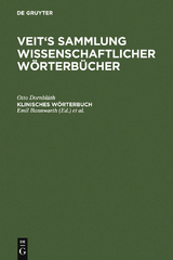 Klinisches W&ouml;rterbuch - Otto Dornbl&uuml;th