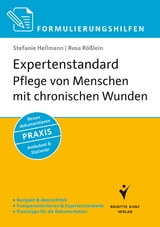 Formulierungshilfen: Expertenstandard Pflege von Menschen mit chronischen Wunden - Stefanie Hellmann, Rosa R&ouml;&szlig;lein