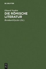 Die r&ouml;mische Literatur - Eduard Norden