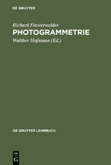 Photogrammetrie - Richard Finsterwalder