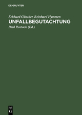 Unfallbegutachtung - Eckhard G&uuml;nther, Reinhard Hymmen