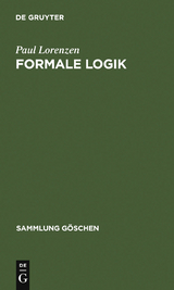 Formale Logik - Paul Lorenzen