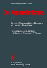 Der Keynesianismus II - 