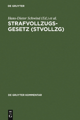 Strafvollzugsgesetz (StVollzG) - 