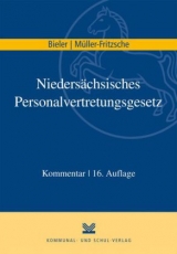 Nieders&auml;chsisches Personalvertretungsgesetz - Frank Bieler, Erich M&uuml;ller-Fritzsche
