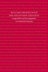 Reclams großes Buch der deutschen Gedichte - Detering, Heinrich