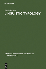 Linguistic Typology - Paolo Ramat