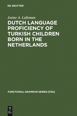 Dutch Language Proficiency of Turkish Children Born in the Netherlands - Josine A. Lalleman