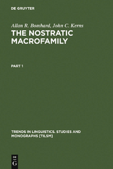 The Nostratic Macrofamily - Allan R. Bomhard, John C. Kerns