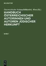Handbuch &ouml;sterreichischer Autorinnen und Autoren j&uuml;discher Herkunft - 