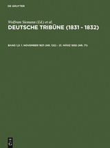1. November 1831 (Nr. 122) - 21. M&auml;rz 1832 (Nr. 71) - 