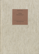 Arthur Schopenhauer - Rudolf Malter