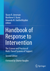 Handbook of Response to Intervention - 