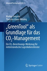 "GreenTool" als Grundlage für das CO2-Management - Markus Gogolin, Thorsten Klaas-Wissing