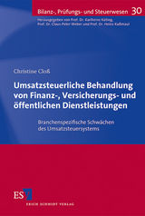 Umsatzsteuerliche Behandlung von Finanz-, Versicherungs- und öffentlichen Dienstleistungen - Christine Cloß