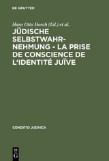 J&uuml;dische Selbstwahrnehmung - La prise de conscience de l'identit&eacute; ju&iuml;ve - 