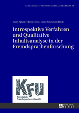 Introspektive Verfahren und Qualitative Inhaltsanalyse in der Fremdsprachenforschung - 