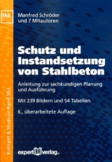 Schutz und Instandsetzung von Stahlbeton - Manfred Schr&ouml;der