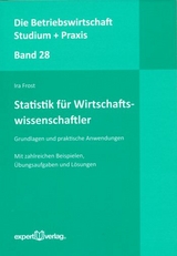 Statistik f&uuml;r Wirtschaftswissenschaftler - Ira Frost