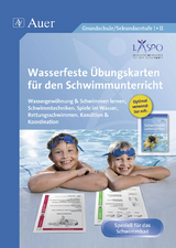 Wasserfeste &Uuml;bungskarten f&uuml;r den Schwimmunterricht -  Beck,  Kraus,  Schmitt,  Steger,  Wei&szlig;