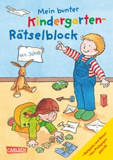Mein bunter Kindergarten-R&auml;tselblock - Hanna S&ouml;rensen, Laura Leintz