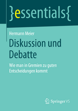 Diskussion und Debatte - Hermann Meier
