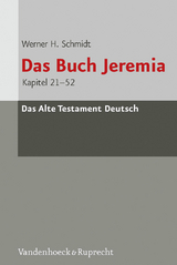 Das Buch Jeremia - Werner H. Schmidt