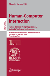 Human-Computer Interaction: Human-Centred Design Approaches, Methods, Tools and Environments - 
