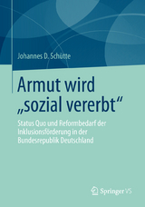 Armut wird &bdquo;sozial vererbt&ldquo; - Johannes D. Sch&uuml;tte