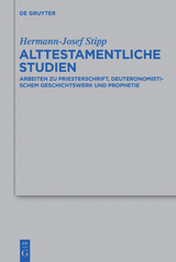 Alttestamentliche Studien - Hermann-Josef Stipp