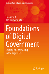 Foundations of Digital Government - Daniel Veit, Jan Huntgeburth