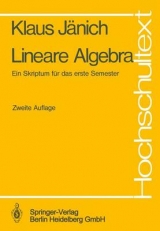 Lineare Algebra - K Jnich, K Janich